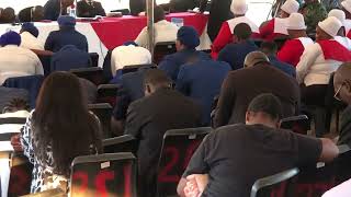 Funeral service of Tshepo Matshonyane Masati