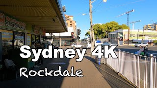 🇦🇺 Sydney Afternoon Walk: Rockdale 4K (Sep 2021)