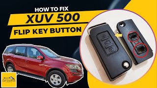 How to fix Mahindra XUV 500 flip key fob cover - DIY Unlock the Secret !