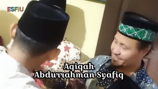 Walimah Aqiqah Abdurrahman Syafiq