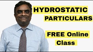 Hydrostatic Particulars | Capt. Anand | HIMT