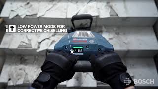 Call In The Expert | Bosch GSH 14 C | 14 Kg Demolition Breaker with Brushless Motor, HMI & AGR