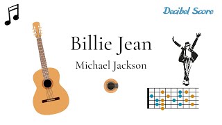 Billie Jean | Michael Jackson | Tuto de guitarra con acordes