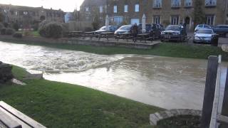 Flooding 25.11.2012 in and around Medbourne, more rain forecast...