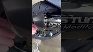 Kawasaki Z125 Pro iSTUNT Exhaust sound #kawasaki