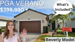 What's Included at PGA Verano NEW Kolter Homes | Beverly Model | Port St Lucie Florida