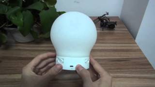 Unpacking - Smart Lamp Speaker Tap Control