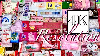 RE-UPLOAD 100 Soaps for my Valentines ❤️ ASMR Soap Haul Unboxing Opening Unpacking Unwrapping Layers