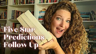 BookList Thursday: 5⭐ Predictions Follow-Up