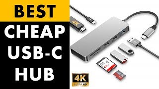 BEST Cheap USB-C Hub. 4K Video Streaming. App Gaming. Mobile Office.