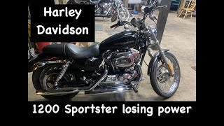 07 SPORTSTER 1200  losing power DROPPING 1 CYLINDER diagnosis.