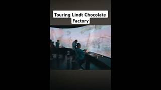 Touring Lindt Chocolate Factory #lindt #switzerland #zurich