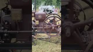 A nice big Ruston stationary engine #vintage #stationaryengine #rustonhornsby #rustonengine