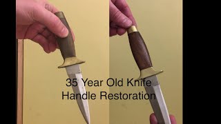 35 Year Old Knife Handle Restoration