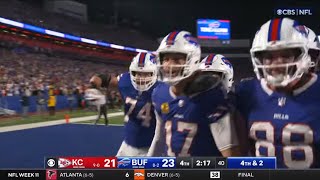 Josh Allen 27-yd TD To Extend The Bills Lead - CHIEFS vs BILLS - 2024-25 NFL SEASON WEEK 11