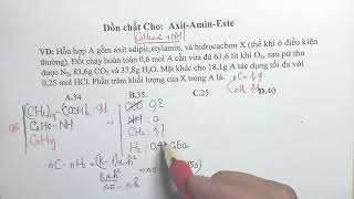 Dồn Chất Cho Axit-Amin-Este