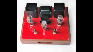 DIY 2A3 SE amplifier with 6E6P driver