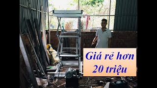 Bàn nâng thủy lực 500kg - Giá rẻ hơn 20 triệu so với thị trường - Nhận lắp đặt theo yêu cầu