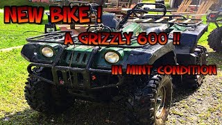 NEW GRIZZLY 600 FIRST RIDE !!