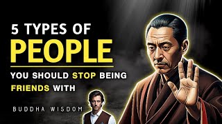 5 Type Of People You Should  Stop Being Friends With || Buddhist English  Motivational Story