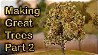 Making model trees Part 2 at Chadwick Model Railway | 49.