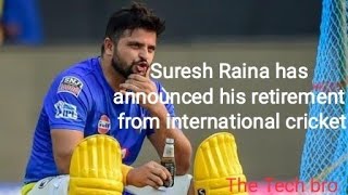 Suresh Raina retires from international cricket | Status video #Suresh Raina