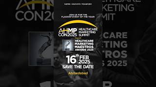 Save the Date for AHMP CON 2025 & #marketing #awards #healthcaremarketing #2025