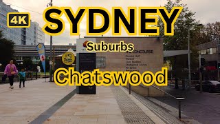 Chatswood 4k Walk and Driving Tour || Sydney, Australia