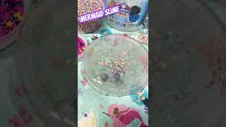 Mermaid slime🧜‍♀️  #elmersglue #slimevideo #sprinklesdecoration