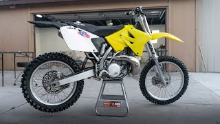 The First Start on my 2002 Suzuki RM250 Rebuild