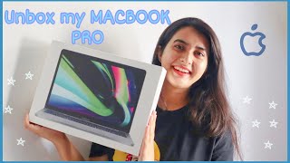 Unboxing my 13" Macbook pro w/ touchbar | Apple M1 MacBook Pro Unboxing 🍎