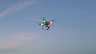 Cheerson cx20 flying on wanstead flats. Sep 2016