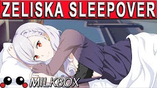 Sword Art Online Fatal Bullet Zeliska Sleep Over Date Events