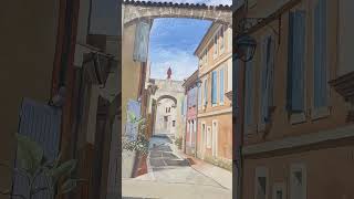 TROMPE-L'OEIL (décor peint)...C'EST LE TEMPS DE L'AMOUR ET DES COPAINS #art #cavaillon #trompeloeil