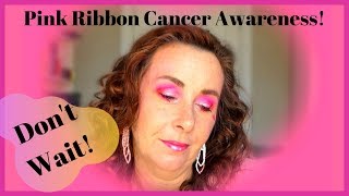 Pink Cancer Awareness Makeup Look | Multi Channel Collab | Pretty In Pink