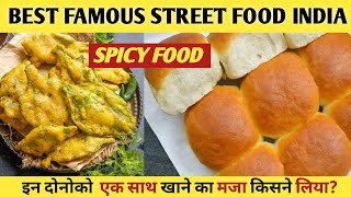 Street Food India | Indian Street Food | bhajjepav Making