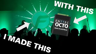 Build an LED Strip Logo with the Enttec OCTO Mk2