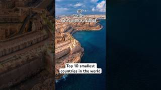 Top 10 smallest countries in the world #smallestcountries #shorts