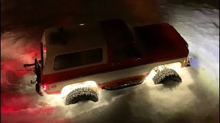 Chevy Blazer TRx4 Gets Stuck in the Snow🤪