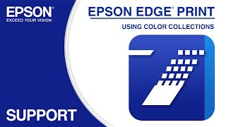 Epson Edge Print | Using Color Collections