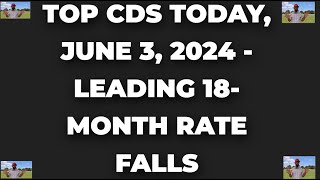 Top CDs Today, June 5, 2024 - Leading 18-Month Rate Falls