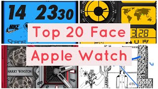 Top 20 Mặt Đồng Hồ Apple Watch Đẹp ( Face Apple Watch ) | Clockology