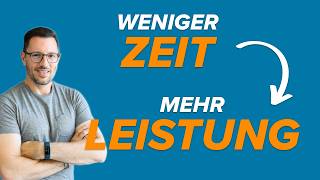 Wie Teilzeitarbeit die Produktivität um 2% fördert (pro Jahr!)