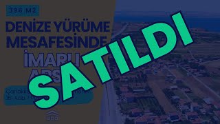 Çanakkale Lapseki'de Denize Yürüme Mesafesinde 396m2 İmarlı Arsa