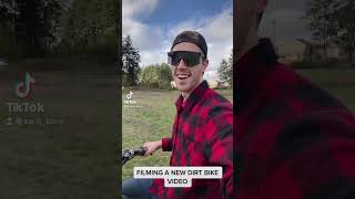 I CRASHED MY DIRTBIKE WHILE FILMING A NEW VIDEO!!