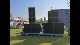 Lloyd Lee Company Line Array Live Sound Demo @ Navsari (Gujarat)