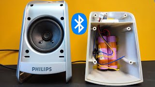 Making bluetooth speakers from old desktop speakers