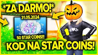 *50 STAR COINS* NOWY KOD NA DARMOWE STAR COINS! 😱 KOD MAJOWY NA STAR COINS 2024! 🫶🔥