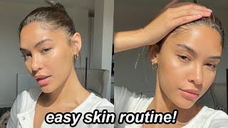 How I cleared my skin! Easy Skincare Routine