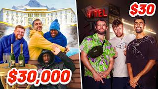 SIDEMEN $30,000 VS $30 HOTEL (EUROPE EDITION)